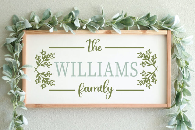 Family Monogram SVG Cut File Farmhouse split Monogram SVG SVG zoellartz 