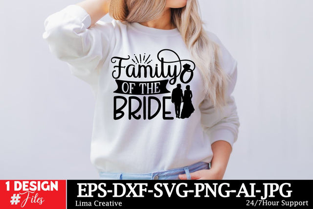 Family Of The Bride SVG Cut File SVG Insomnia Std 