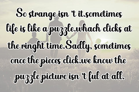 Family Script Font muhammadzeky 