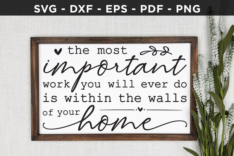 Family Sign SVG - Family SVG - Home SVG SVG CraftLabSVG 