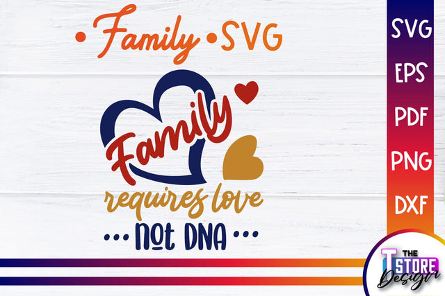 Family SVG | Family Quotes Design | Print SVG v.1 SVG The T Store Design 
