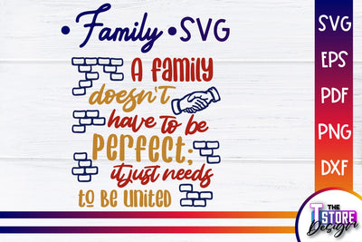 Family SVG | Family Quotes Design | Print SVG v.1 SVG The T Store Design 