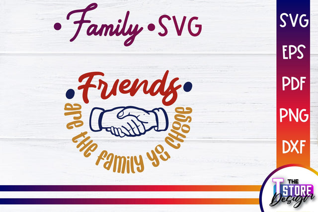 Family SVG | Family Quotes Design | Print SVG v.1 SVG The T Store Design 