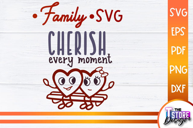 Family SVG | Family Quotes Design | Print SVG v.2 SVG The T Store Design 