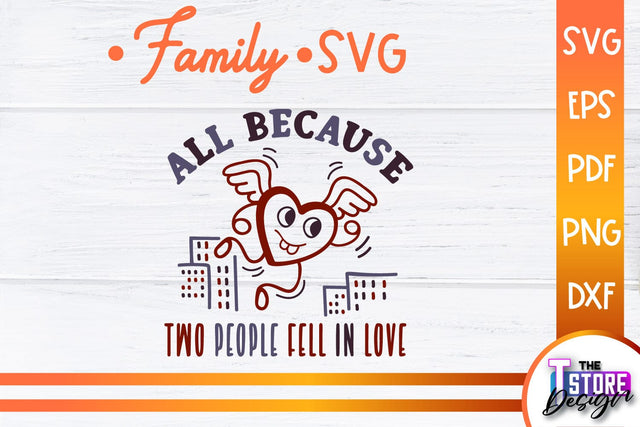 Family SVG | Family Quotes Design | Print SVG v.2 SVG The T Store Design 
