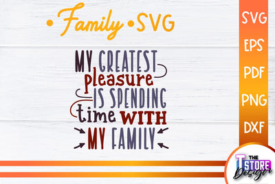 Family SVG | Family Quotes Design | Print SVG v.2 SVG The T Store Design 