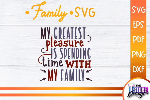 Family SVG | Family Quotes Design | Print SVG v.2 SVG The T Store Design 