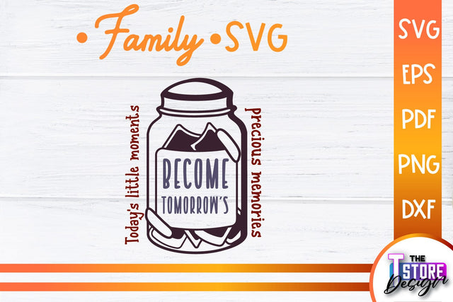 Family SVG | Family Quotes Design | Print SVG v.2 SVG The T Store Design 