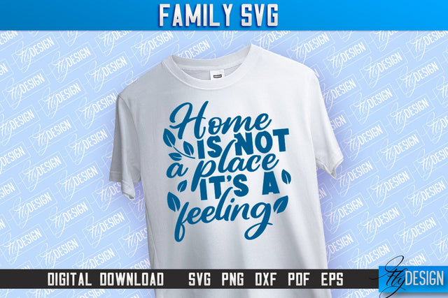 Family SVG | Family Quotes SVG Design | Family Sign | Print SVG SVG Fly Design 