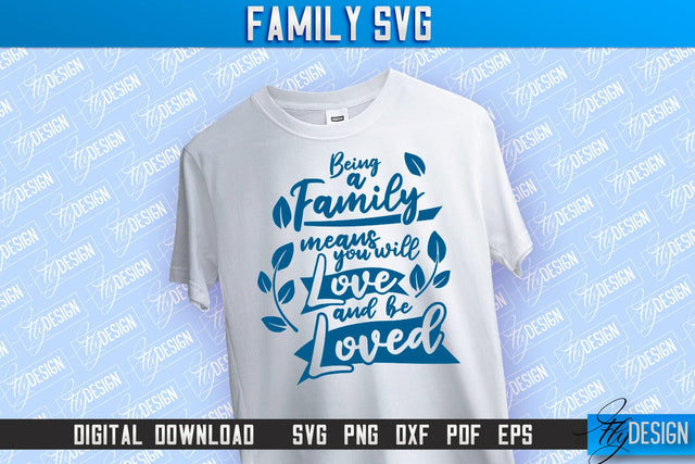 Family SVG | Family Quotes SVG Design | Family Sign | Print SVG SVG Fly Design 