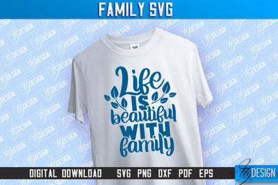 Family SVG | Family Quotes SVG Design | Family Sign | Print SVG SVG Fly Design 