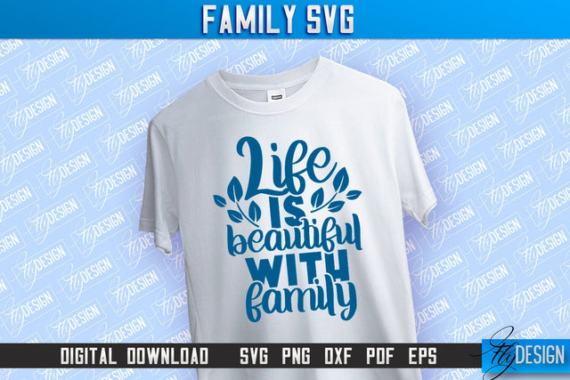 Family SVG | Family Quotes SVG Design | Family Sign | Print SVG SVG Fly Design 