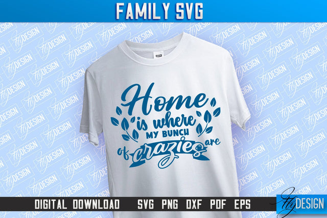Family SVG | Family Quotes SVG Design | Family Sign | Print SVG SVG Fly Design 