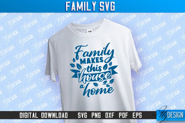 Family SVG | Family Quotes SVG Design | Family Sign | Print SVG SVG Fly Design 