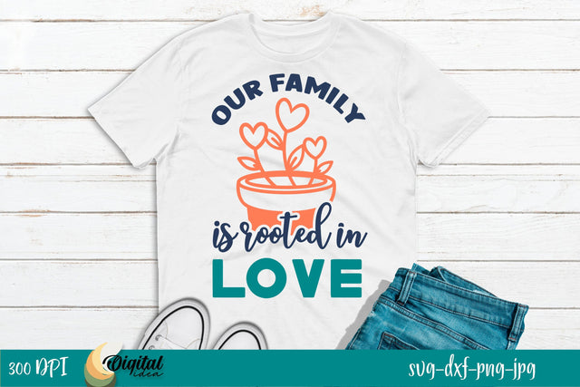 Family SVG. T-Shirt Design. Family Quote SVG SVG Evgenyia Guschina 