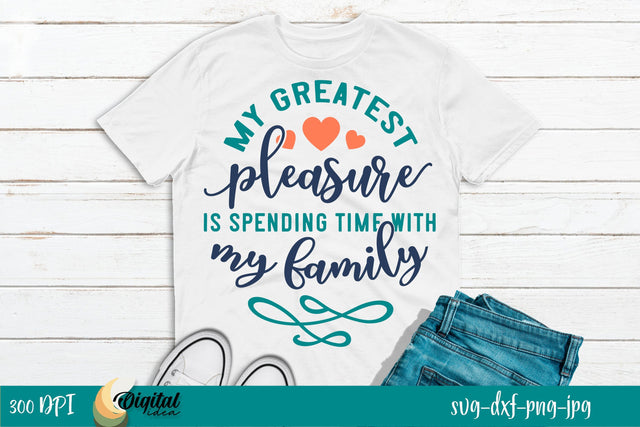 Family SVG. T-Shirt Design. Family Quote SVG SVG Evgenyia Guschina 