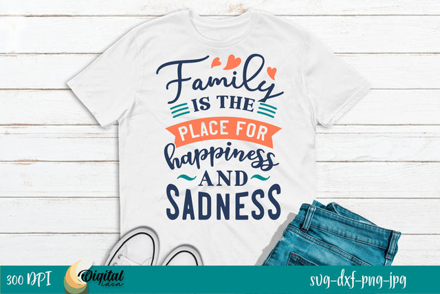 Family SVG. T-Shirt Design. Family Quote SVG SVG Evgenyia Guschina 