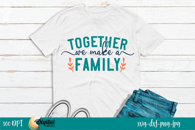 Family SVG. T-Shirt Design. Family Quote SVG SVG Evgenyia Guschina 