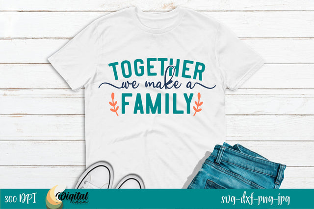 Family SVG. T-Shirt Design. Family Quote SVG SVG Evgenyia Guschina 
