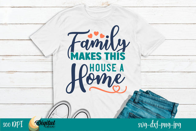 Family SVG. T-Shirt Design. Family Quote SVG SVG Evgenyia Guschina 