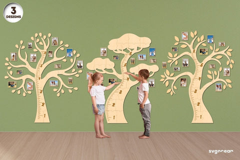Family Tree Height Chart Bundle SVG SvgOcean 