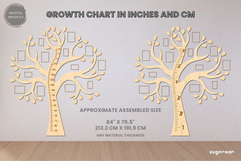 Family Tree Height Chart Bundle SVG SvgOcean 