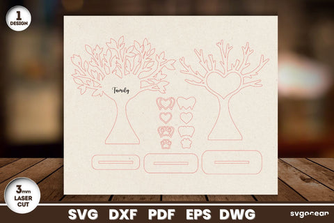 Family Tree Laser Cut File SVG SvgOcean 