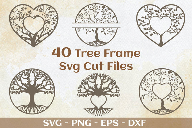 Family tree svg cut files SVG DIYCUTTINGFILES 