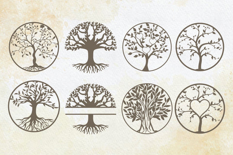Family tree svg cut files SVG DIYCUTTINGFILES 