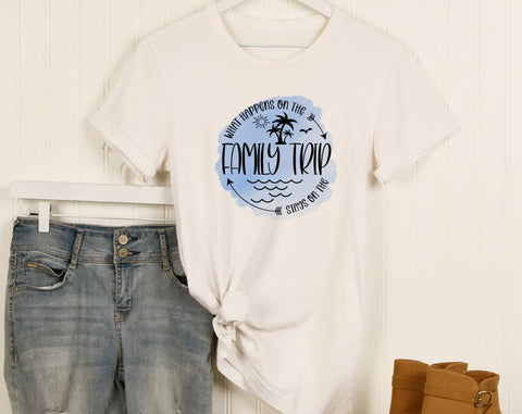 Family Trip Sublimation Designs Bundle, 6 Family Trip PNG Files, Family Vacation PNG, Family Trip Cheaper Than Therapy PNG Sublimation HappyDesignStudio 