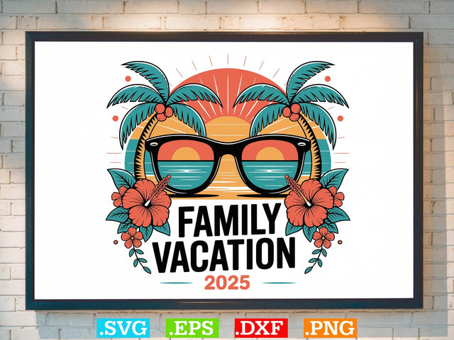 Family Vacation 2025 Shirt, Beaches Love Me Svg, Family Vacation Svg SVG Creativeart88 