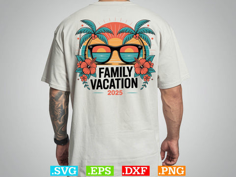 Family Vacation 2025 Shirt, Beaches Love Me Svg, Family Vacation Svg SVG Creativeart88 