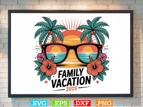 Family Vacation 2025 Shirt, Beaches Love Me Svg, Family Vacation Svg SVG Creativeart88 