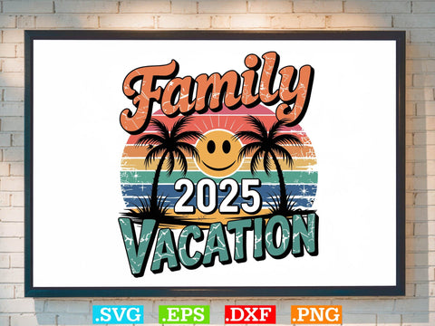 Family Vacation 2025 Shirt Shirt, Beaches Love Me Svg, Family Vacation Svg SVG Creativeart88 