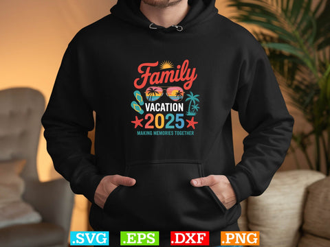Family Vacation 2025 Shirt Shirt, Beaches Love Me Svg, Family Vacation Svg SVG Creativeart88 