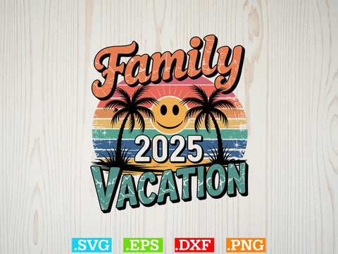 Family Vacation 2025 Shirt Shirt, Beaches Love Me Svg, Family Vacation Svg SVG Creativeart88 
