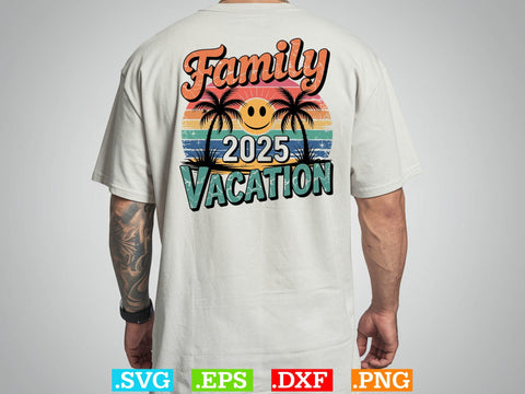 Family Vacation 2025 Shirt Shirt, Beaches Love Me Svg, Family Vacation Svg SVG Creativeart88 
