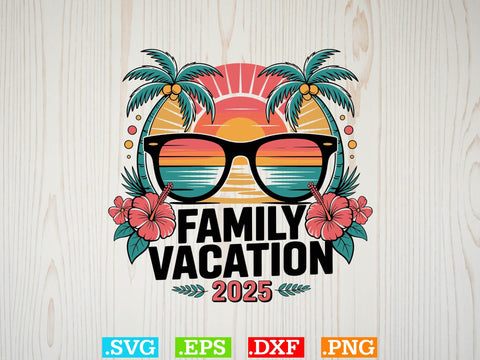 Family Vacation 2025 Shirt Shirt, Beaches Love Me Svg, Family Vacation Svg SVG Creativeart88 