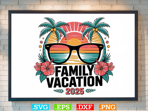 Family Vacation 2025 Shirt Shirt, Beaches Love Me Svg, Family Vacation Svg SVG Creativeart88 