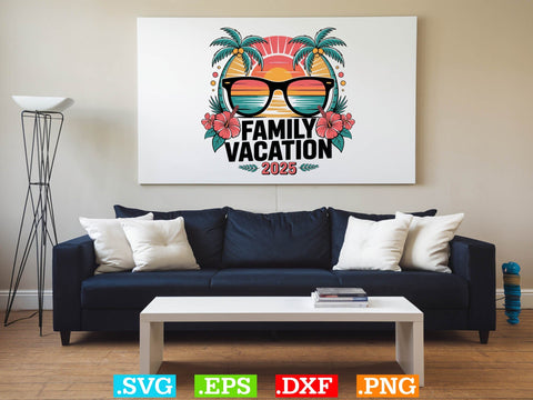 Family Vacation 2025 Shirt Shirt, Beaches Love Me Svg, Family Vacation Svg SVG Creativeart88 