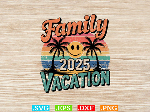 Family Vacation 2025 Shirt Shirt, Beaches Love Me Svg, Family Vacation Svg SVG Creativeart88 