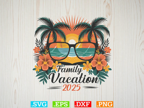 Family Vacation 2025 Shirt Shirt Shirt, Beaches Love Me Svg, Family Vacation Svg SVG Creativeart88 
