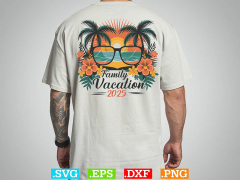 Family Vacation 2025 Shirt Shirt Shirt, Beaches Love Me Svg, Family Vacation Svg SVG Creativeart88 