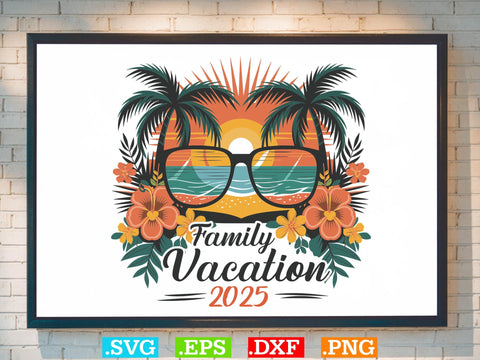 Family Vacation 2025 Shirt Shirt Shirt, Beaches Love Me Svg, Family Vacation Svg SVG Creativeart88 