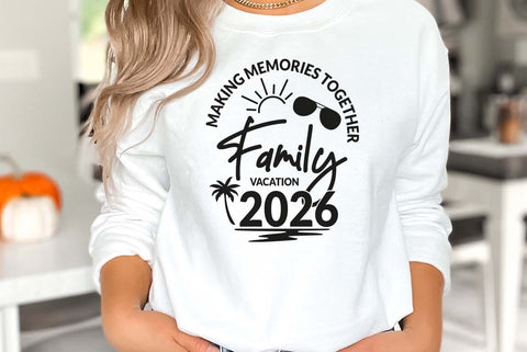 Family Vacation 2026 Shirt, Family Holiday Tshirt SVG FiveStarCrafting 