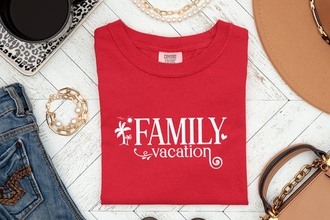 Family Vacation SVG I Travel SVG I Vacation SVG Cut File SVG Happy Printables Club 