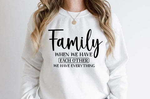 Family when we have each SVG Design SVG Designangry 