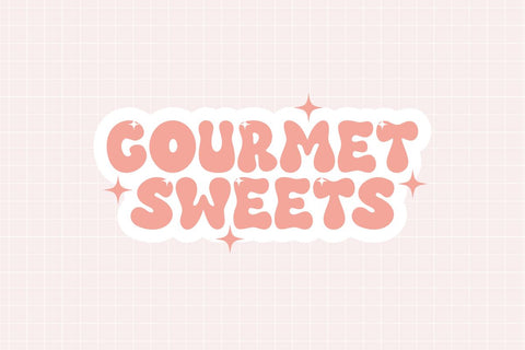 Fancy Candy - Retro Groovy Font Font Masyafi Studio 