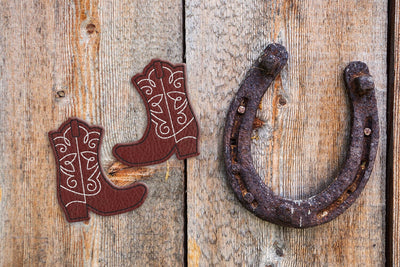 Fancy Western Boot ITH Feltie Applique Embroidery Embroidery/Applique DESIGNS Designed by Geeks 