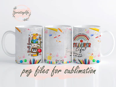 Fancyfams, Teacher Digital Design Download Mug Wrap Design, Mug Design PNG Sublimation PrintingLife 